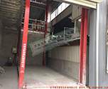 河北霸州家具廠四柱式升降機